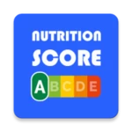 nutrition score - scan produit android application logo